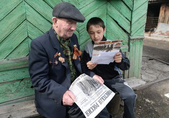 Great Patriotic War veteran congratulated on Victory Day