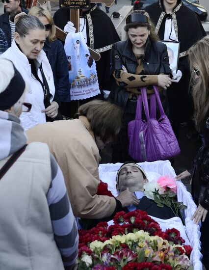 Funeral of victims of May 2 tragic events in Odessa