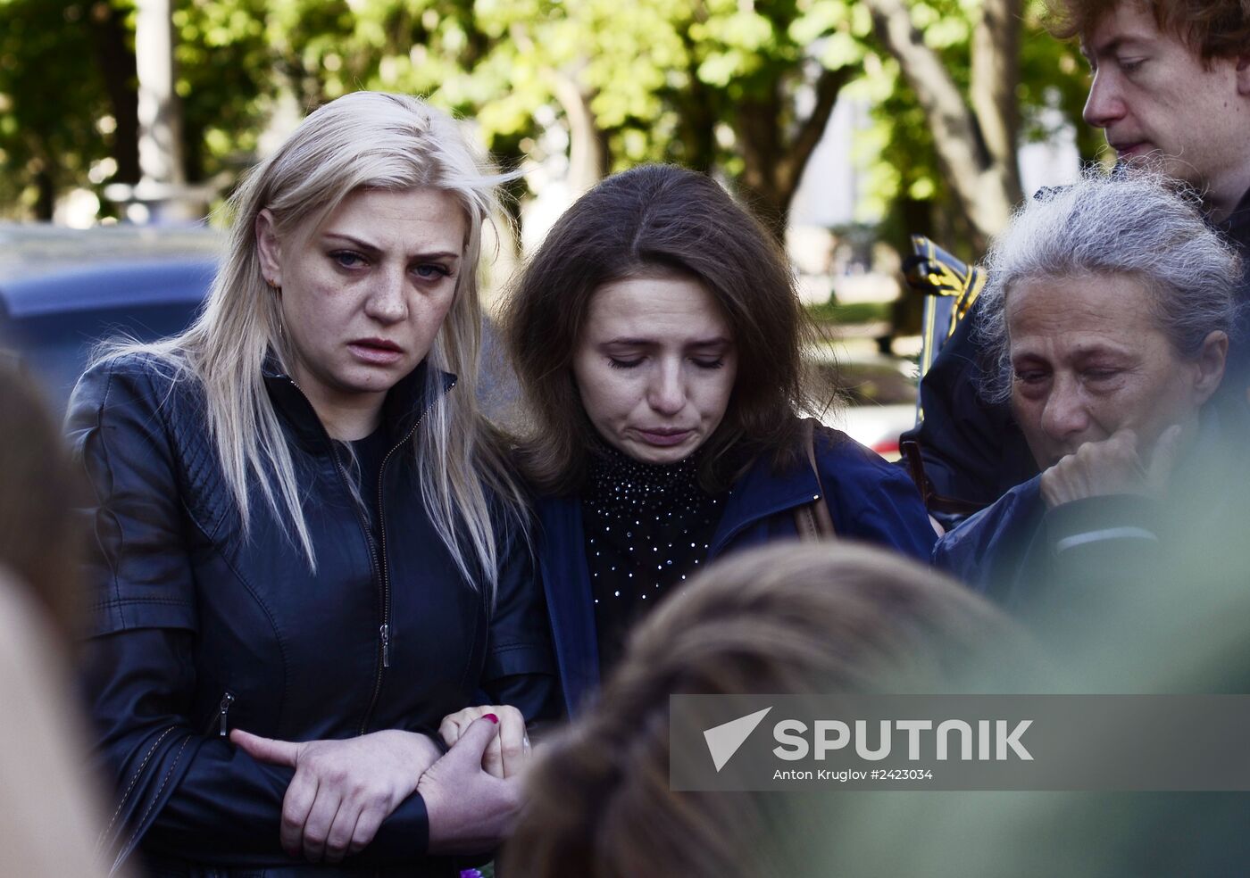 Funeral of victims of May 2 tragic events in Odessa