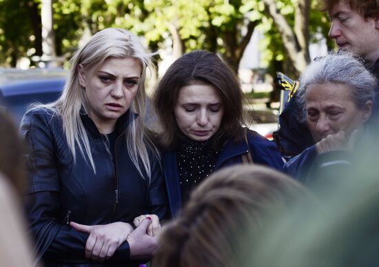 Funeral of victims of May 2 tragic events in Odessa