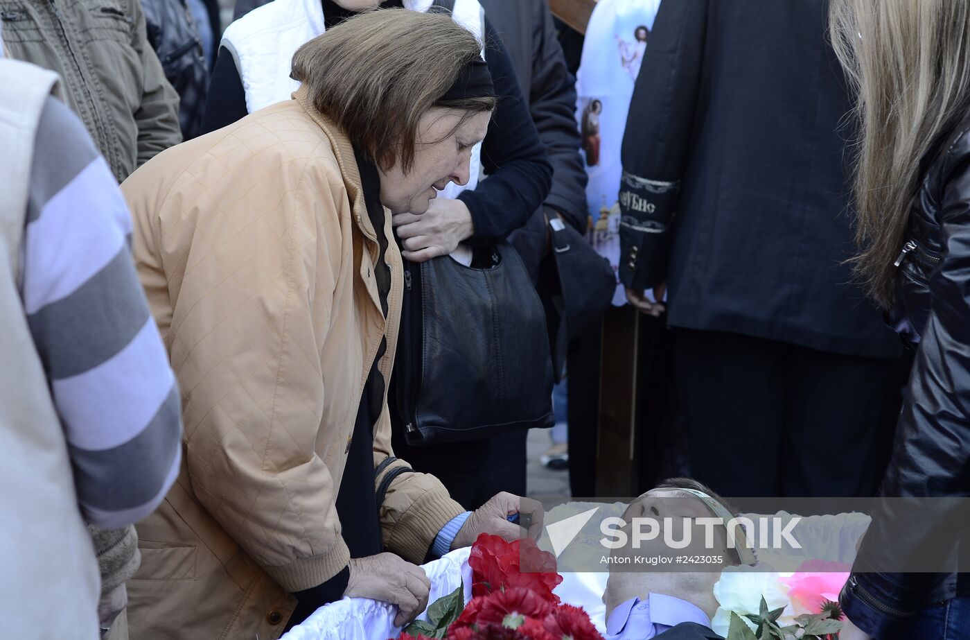 Funeral of victims of May 2 tragic events in Odessa