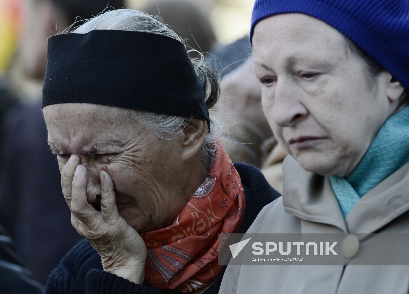 Funeral of victims of May 2 tragic events in Odessa