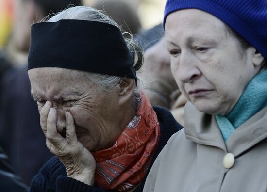 Funeral of victims of May 2 tragic events in Odessa