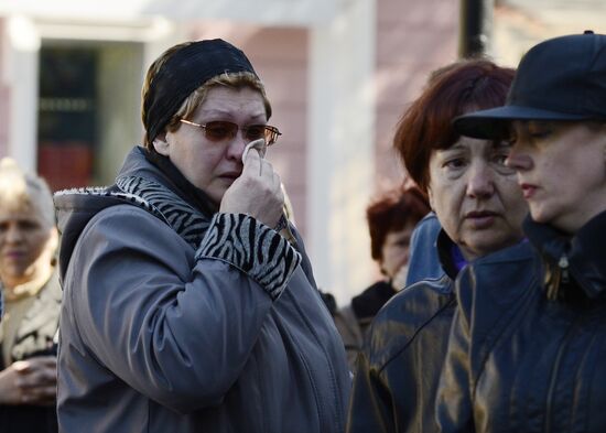 Funeral of victims of May 2 tragic events in Odessa