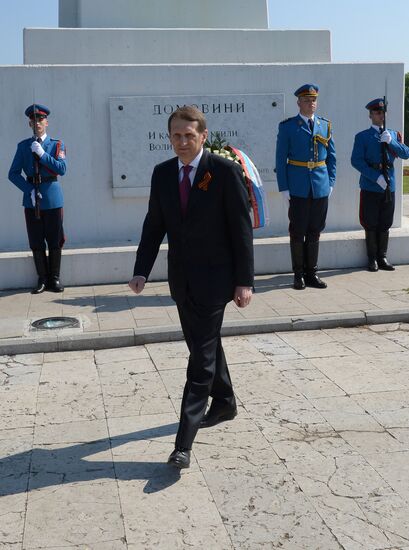 Russian State Duma Speaker Sergei Naryshkin visits Serbia. Day Two