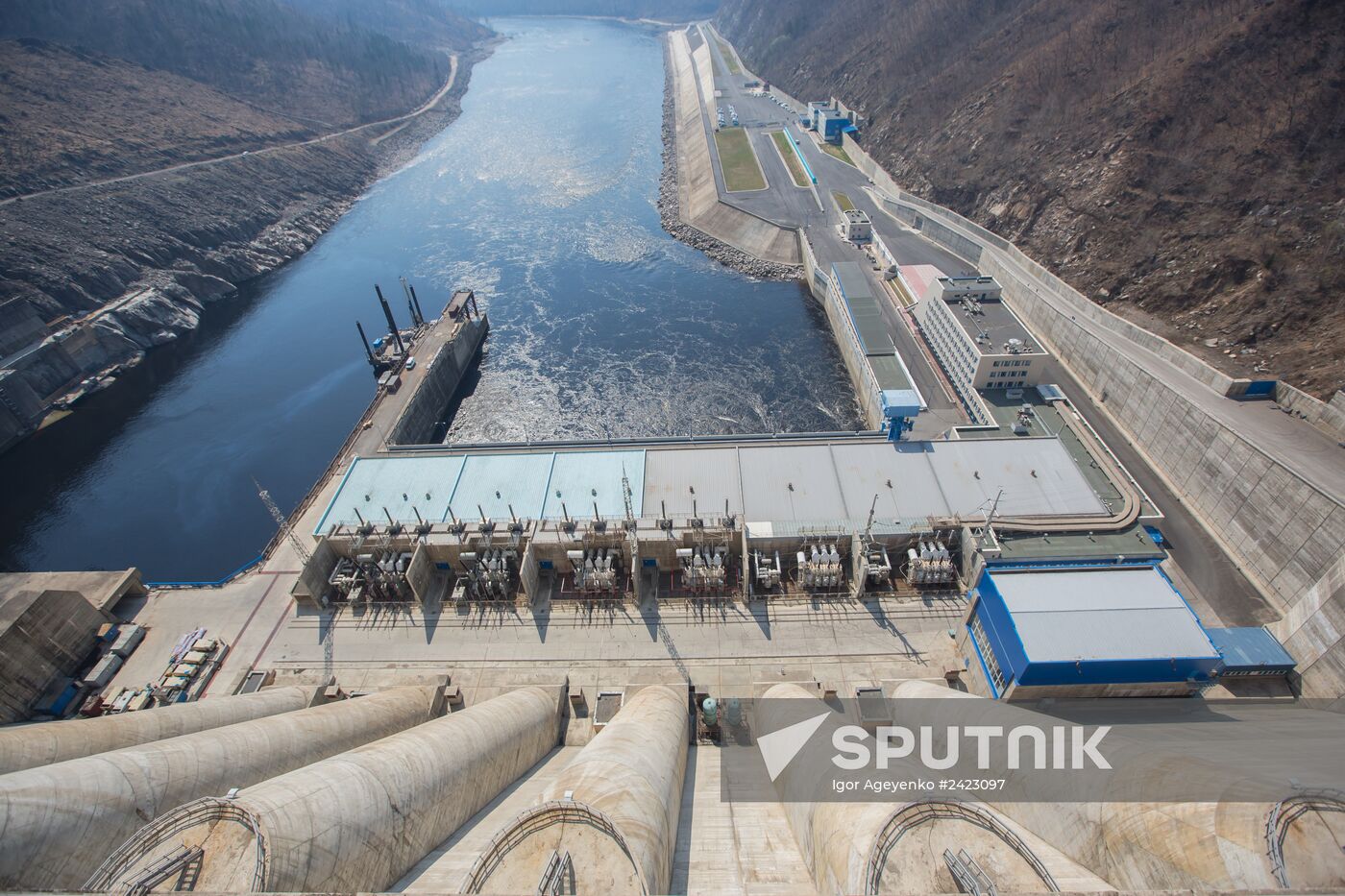 The Bureiskaya hydropower station