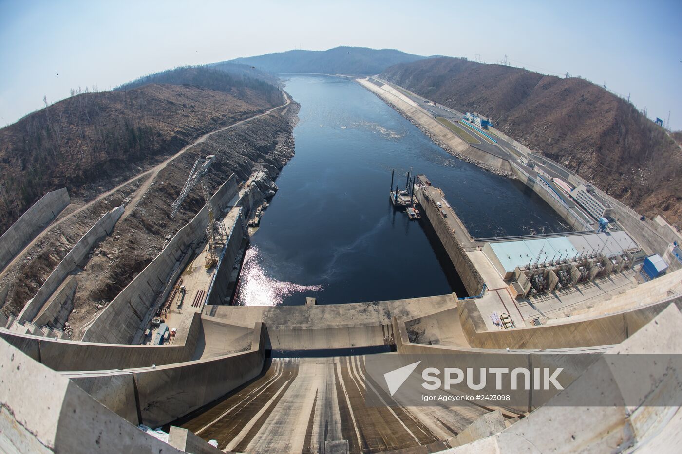 The Bureiskaya hydropower station