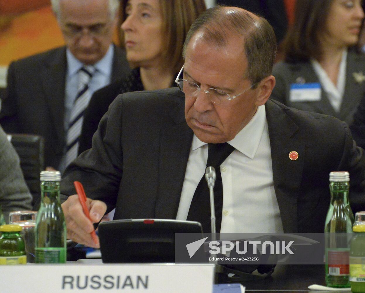 Sergei Lavrov visits Austria