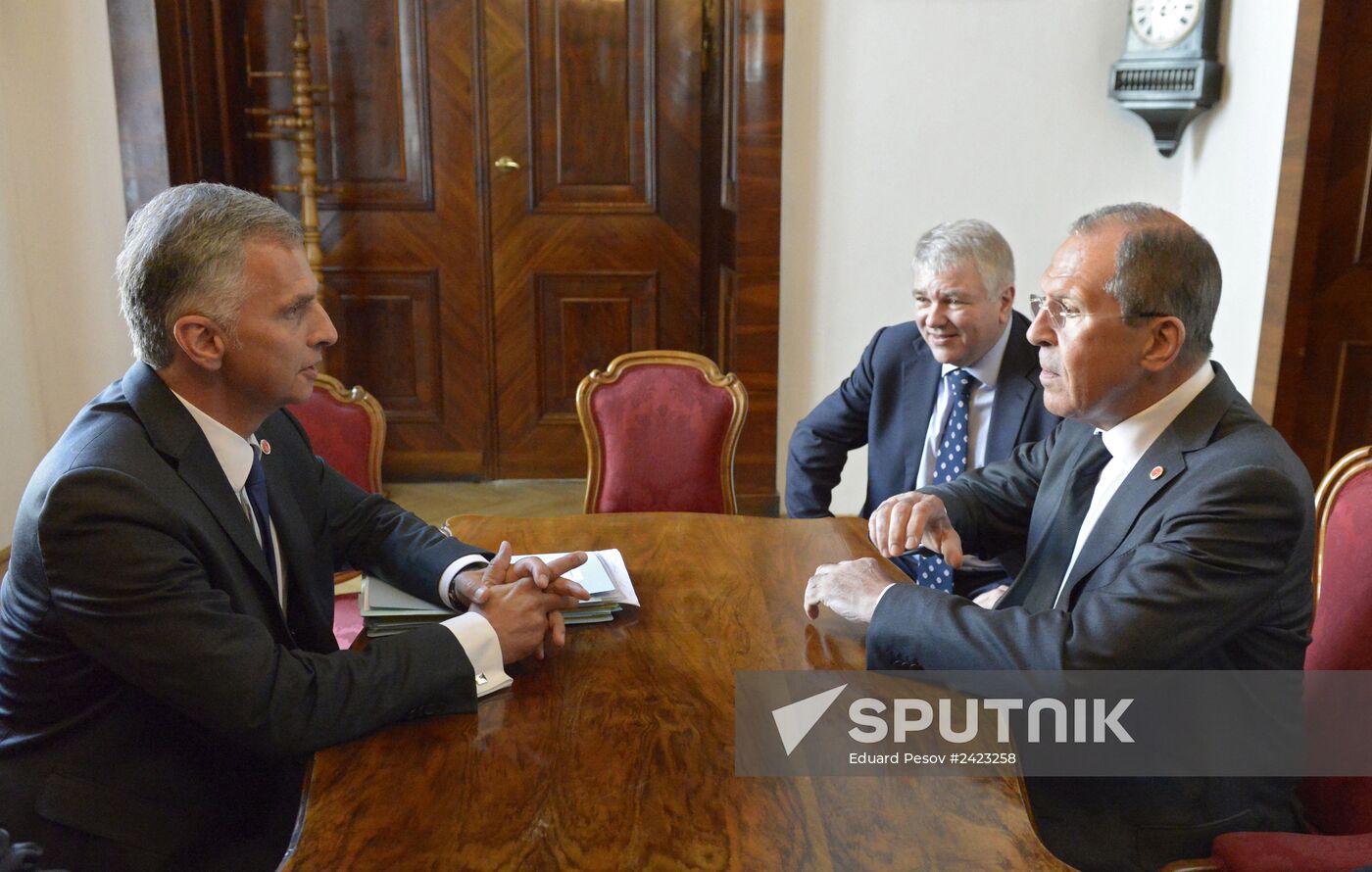 Sergei Lavrov visits Austria