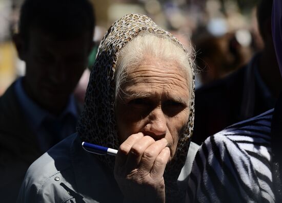 Funeral of victims of May 2 tragic events in Odessa