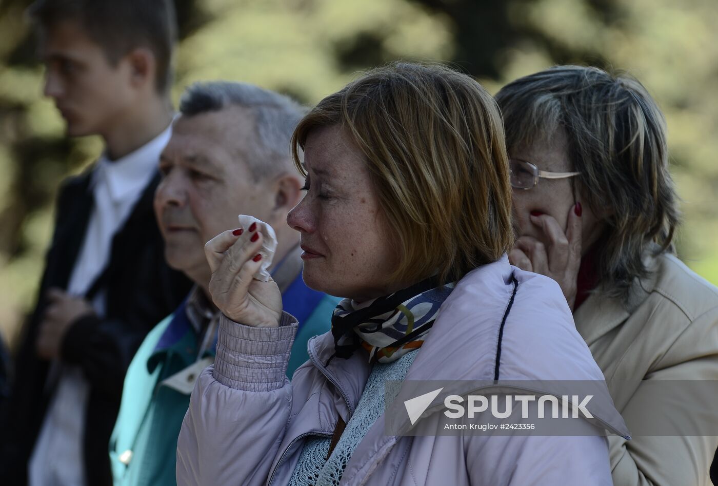 Funeral of victims of May 2 tragic events in Odessa