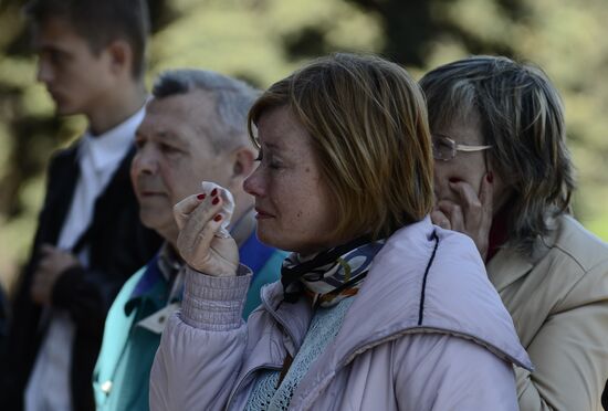 Funeral of victims of May 2 tragic events in Odessa