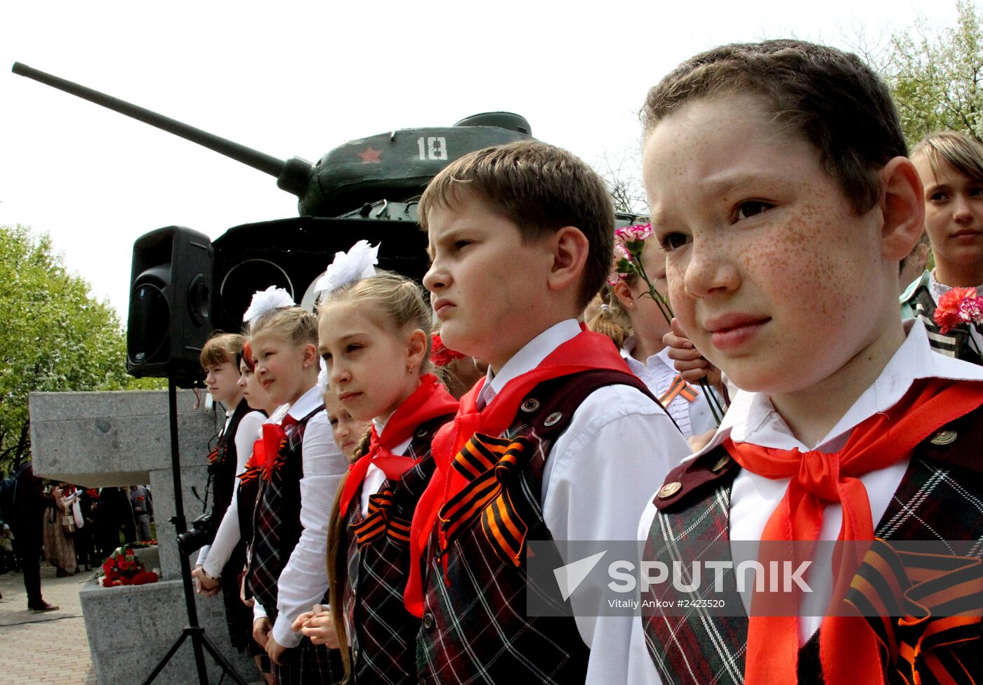 We Will Never Forget the Heroic Deed! campaign in Vladivostok