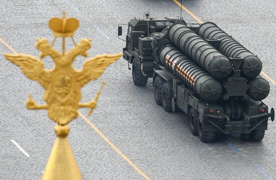Full dress rehearsal of V-Day Parade