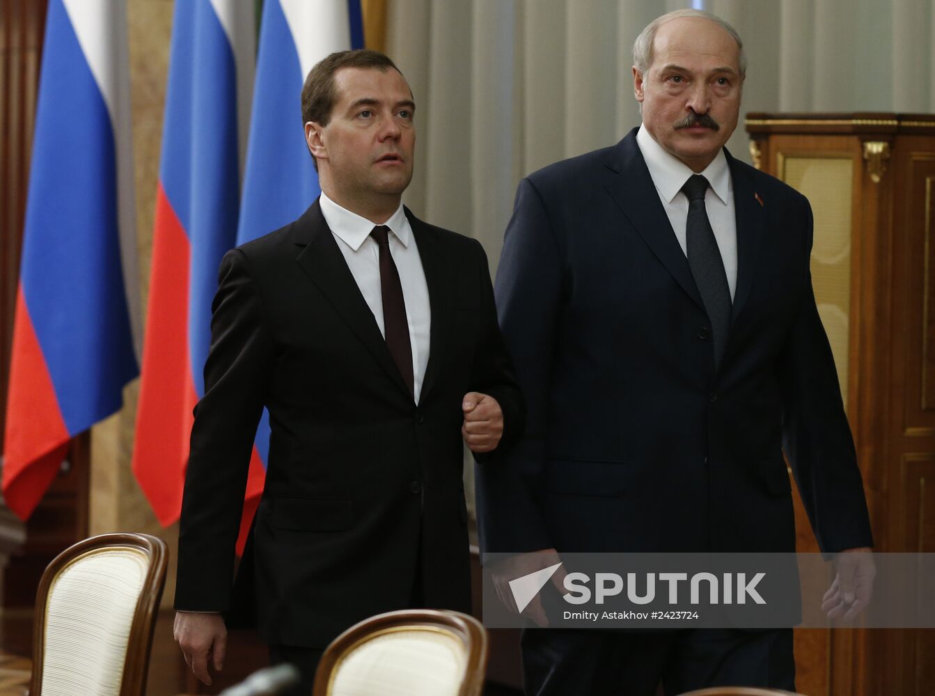 Dmitry Medvedev meets with Alexander Lukashenko