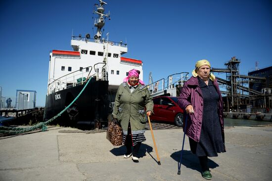 Kerch Strait ferry line