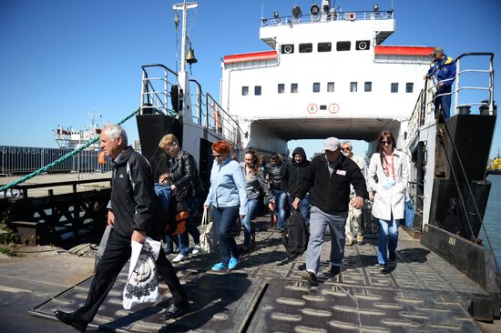 Kerch Strait ferry line