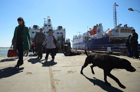 Kerch Strait ferry line