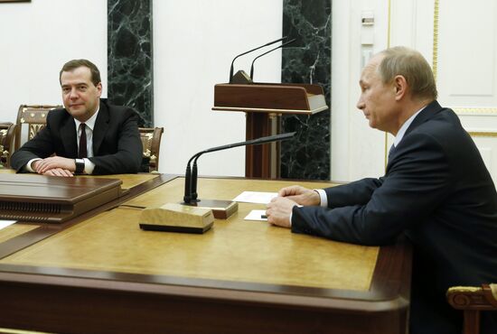 V.Putin holds meeting of Security Council of Russia