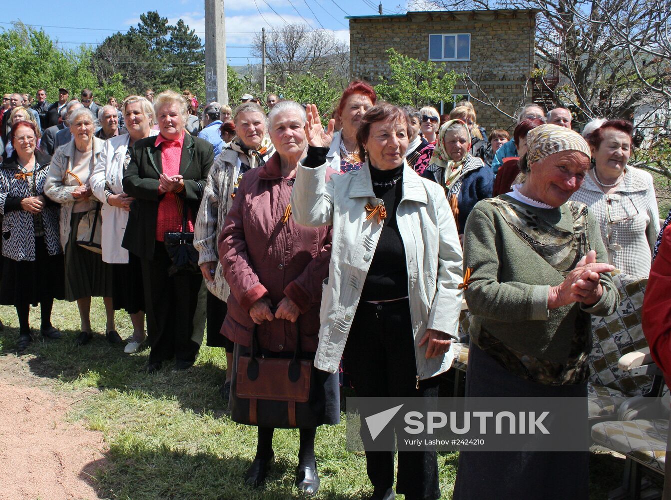 Village on Simferopol-Alushta highway gets gas supply