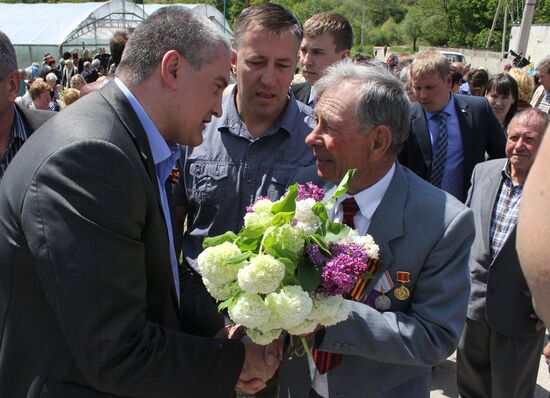 Village on Simferopol-Alushta highway gets gas supply