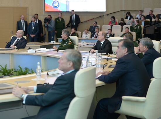 V.Putin's informal meeting with CIS leaders
