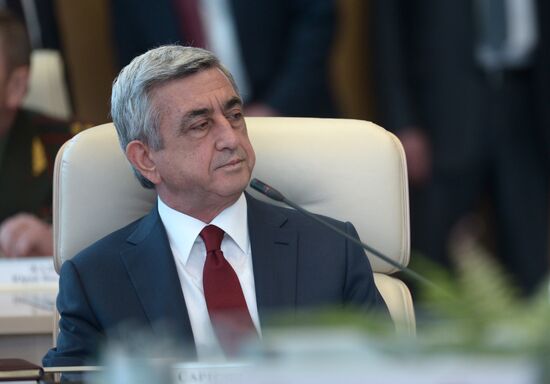 V.Putin's informal meeting with CIS leaders