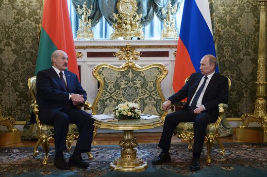 Vladimir Putin's informal meeting with CIS leaders