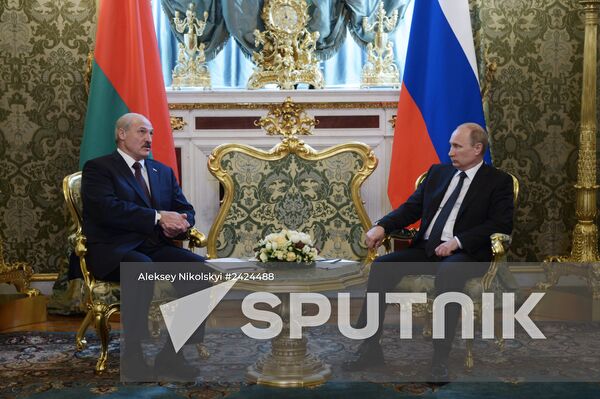 Vladimir Putin's informal meeting with CIS leaders