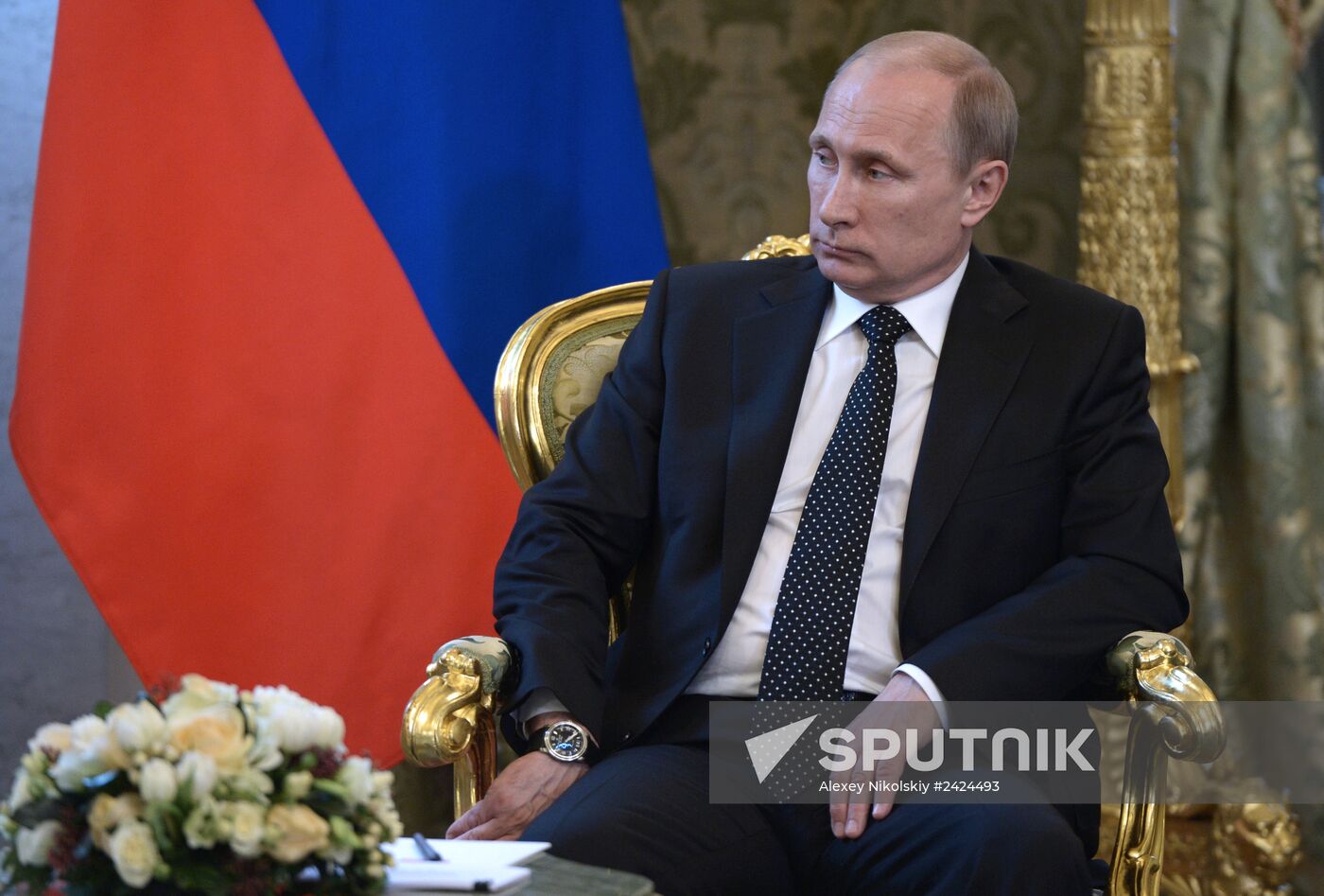 Vladimir Putin's informal meeting with CIS leaders