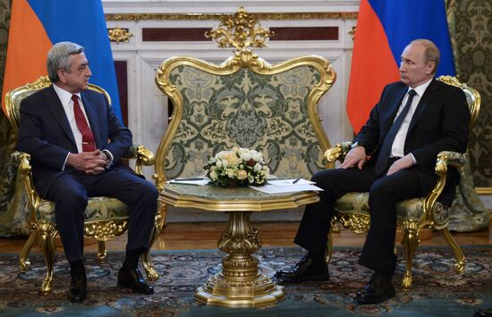 Vladimir Putin's informal meeting with CIS leaders