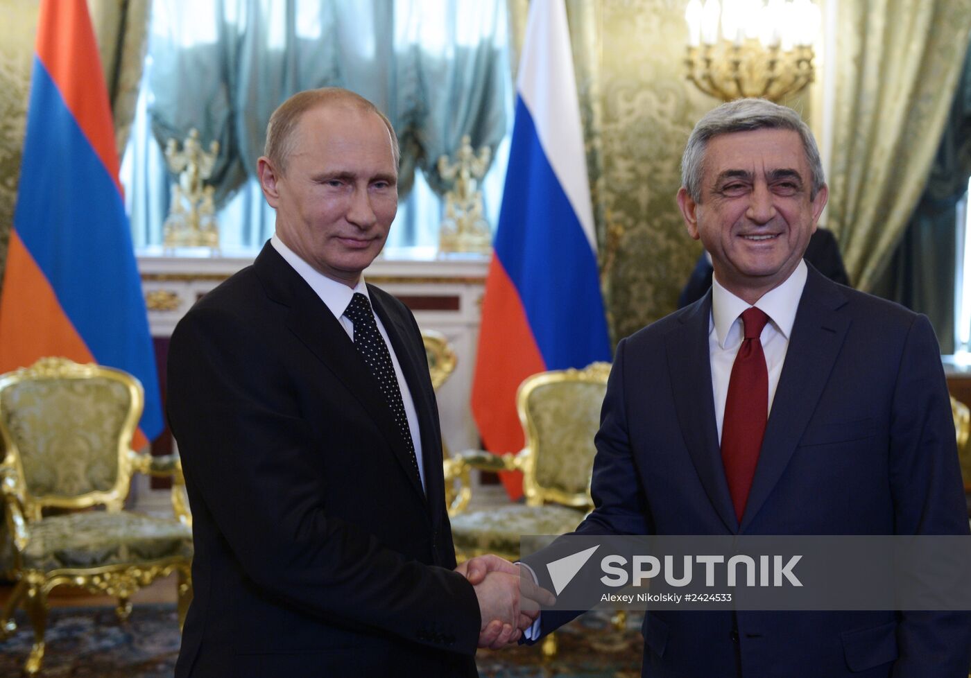 Vladimir Putin's informal meeting with CIS leaders