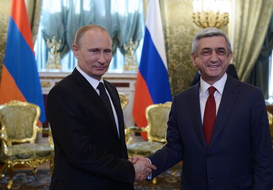 Vladimir Putin's informal meeting with CIS leaders