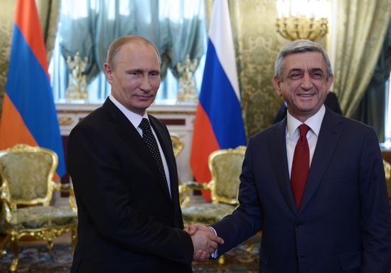 Vladimir Putin's informal meeting with CIS leaders