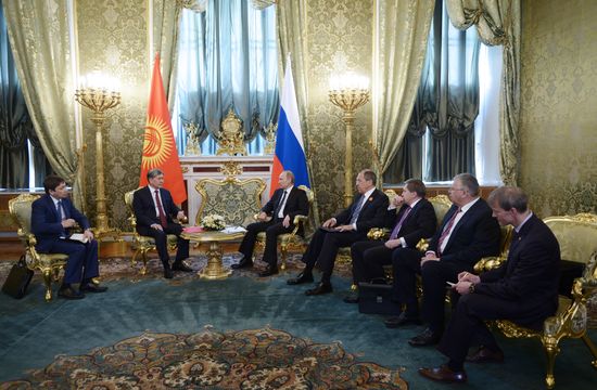 Vladimir Putin's informal meeting with CIS leaders