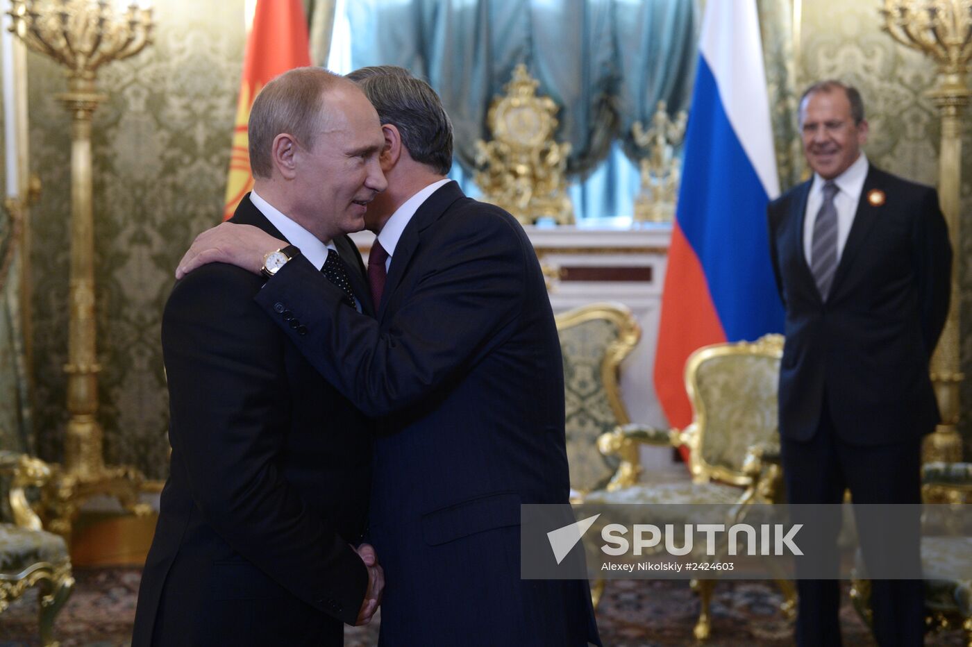 Vladimir Putin's informal meeting with CIS leaders