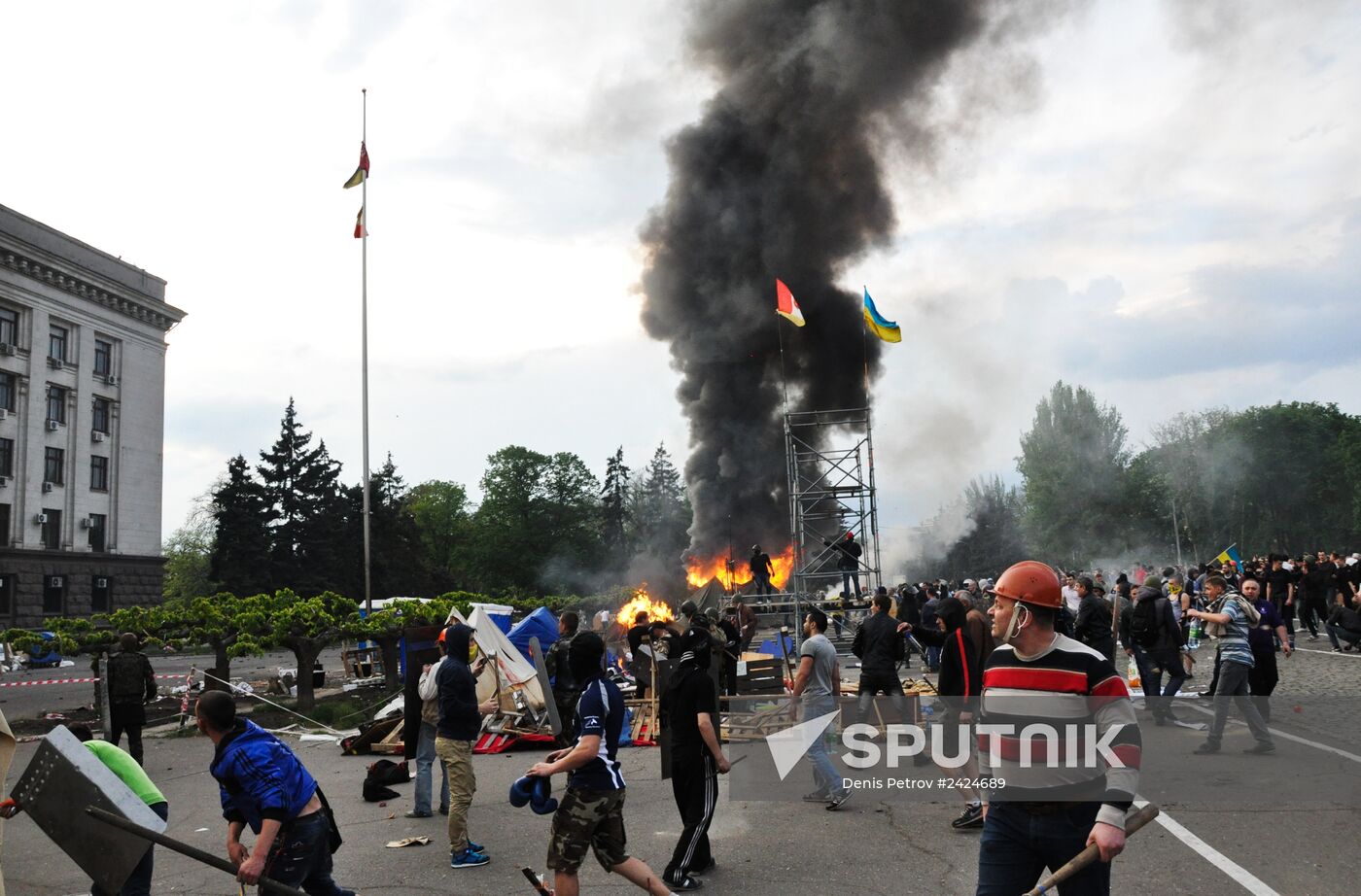 Riots in Odessa