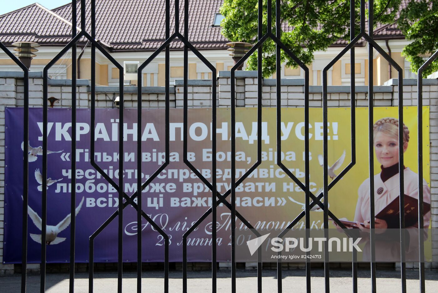 Election campaigning in Ukraine