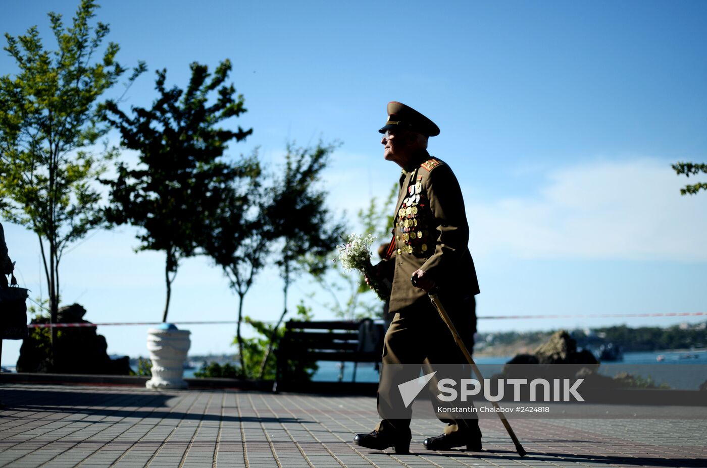 War veterans in Sevastopol