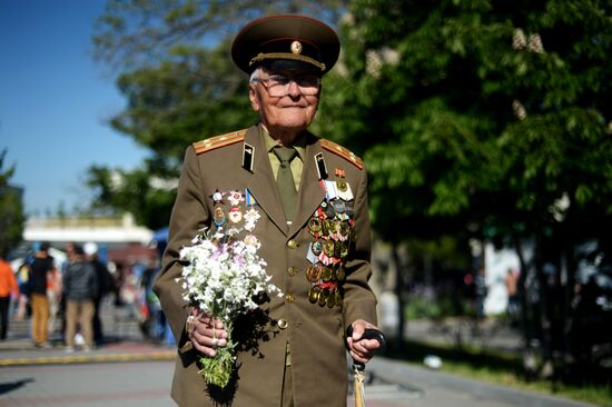 War veterans in Sevastopol