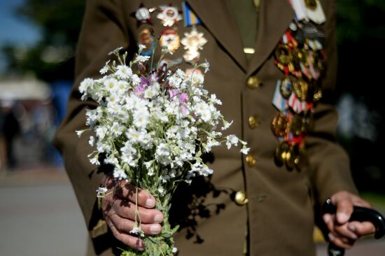 War veterans in Sevastopol
