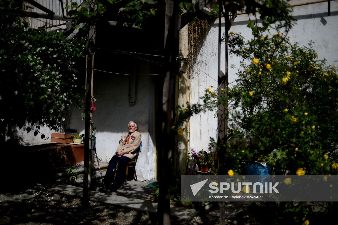 War veterans in Sevastopol