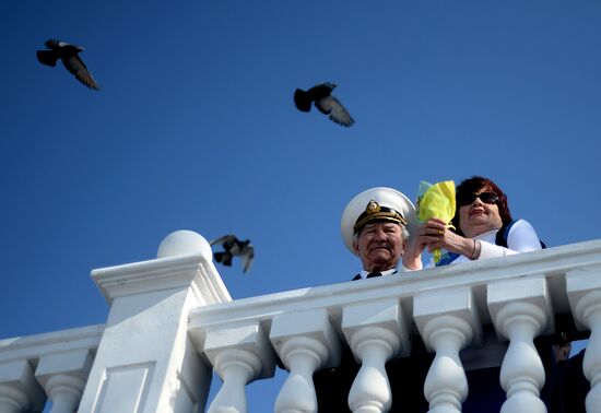 War veterans in Sevastopol