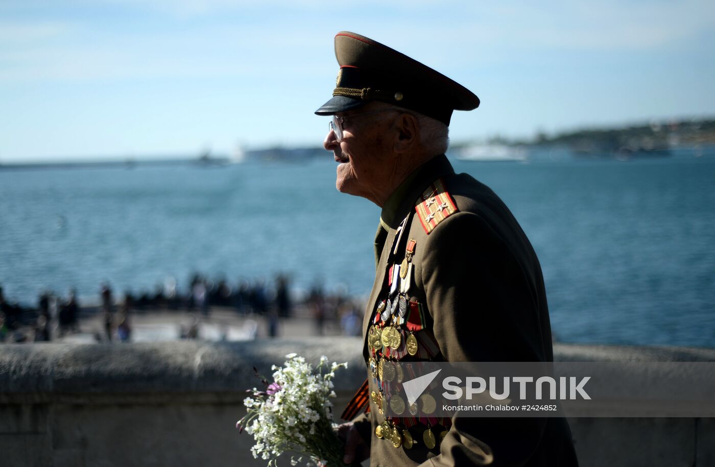 War veterans in Sevastopol