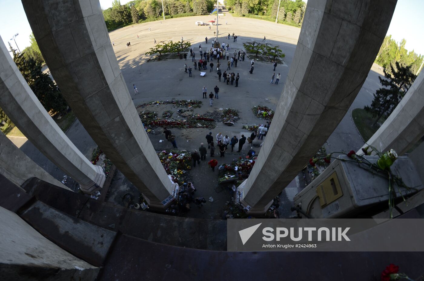 Odessa in the afermath of Unions House tragedy