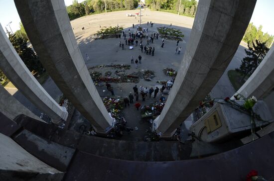 Odessa in the afermath of Unions House tragedy