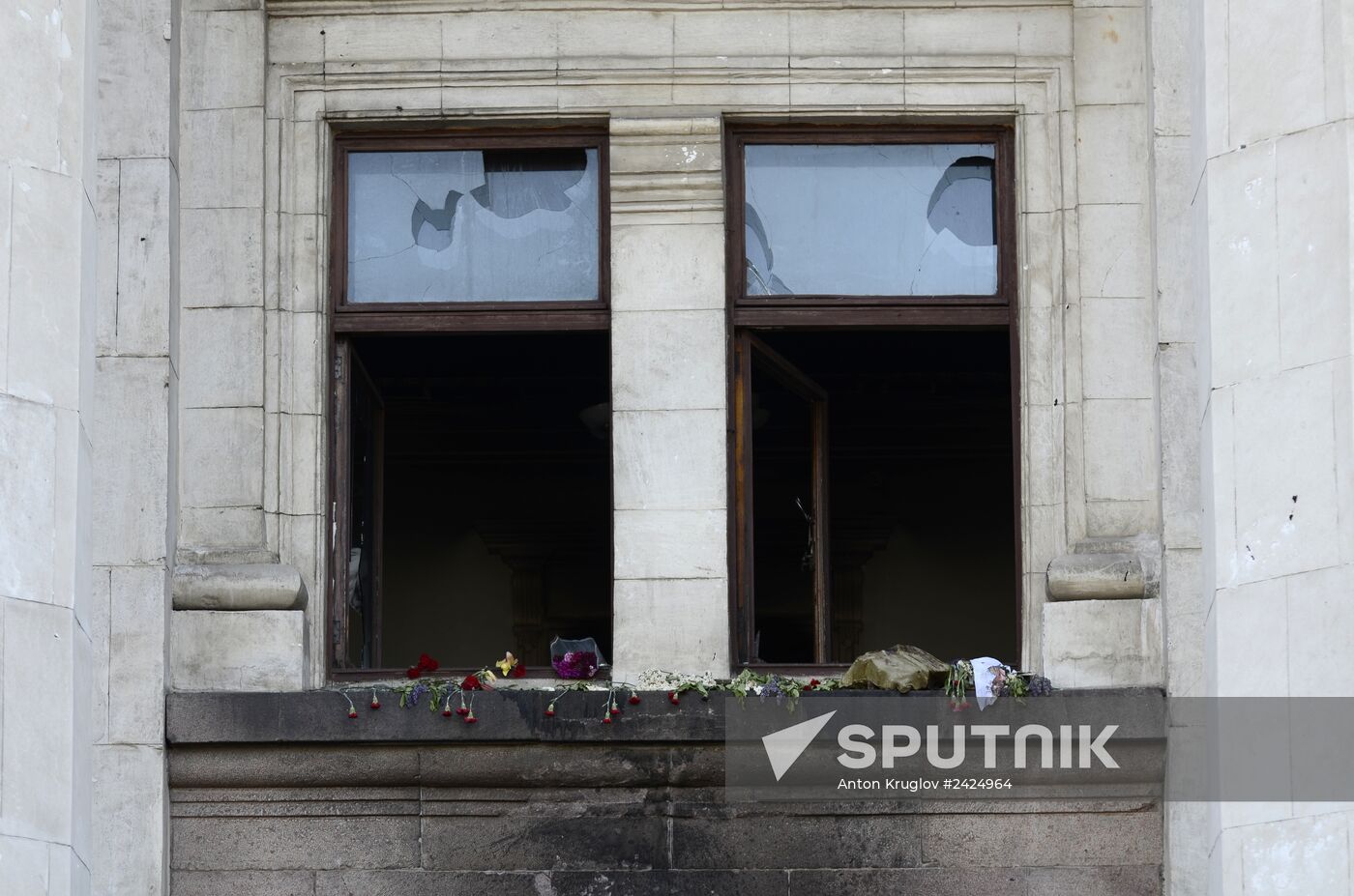 Odessa in the afermath of Unions House tragedy