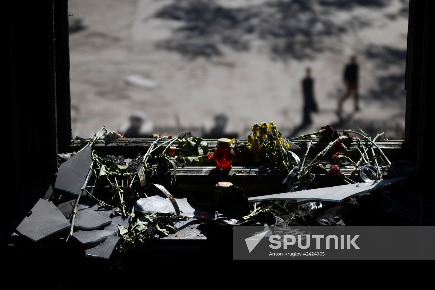 Odessa in the afermath of Unions House tragedy