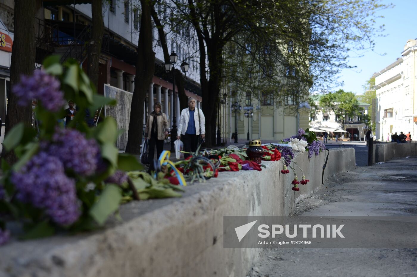 Odessa in the afermath of Unions House tragedy