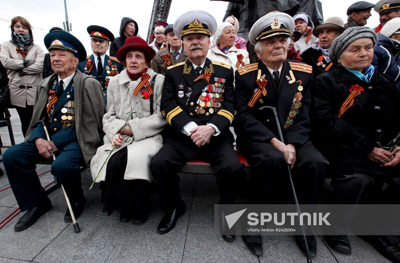 Victory Day parade in Russian regions